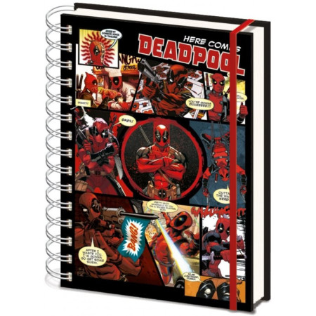 DEADPOOL (HERE COMES DEADPOOL) A5 WIRO NOTEBOOK