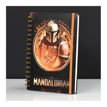 STAR WARS: THE MANDALORIAN (BOUNTY HUNTER) A5 WIRO NOTEBOOK