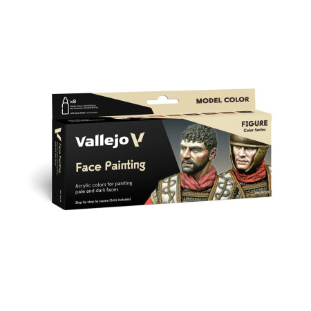 Faces Painting Set (8) by Jaume Ortiz