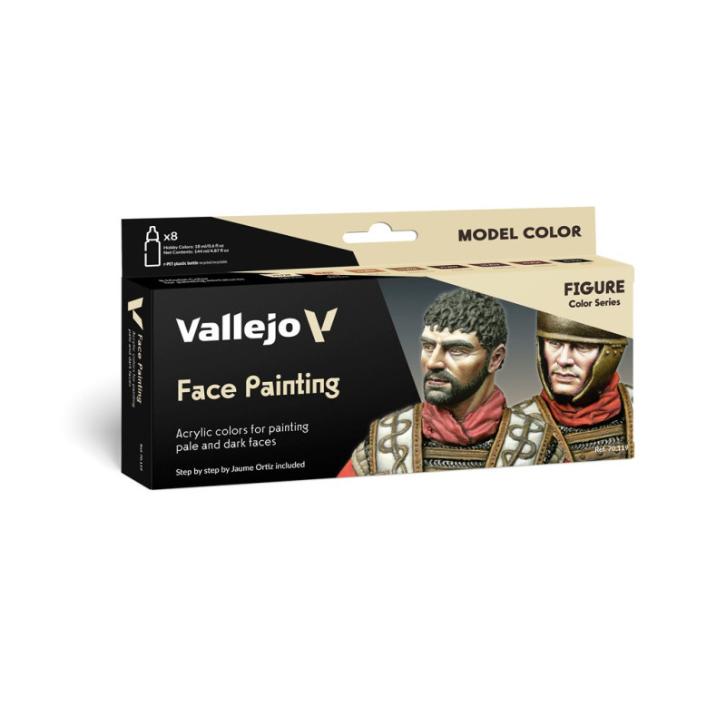 Faces Painting Set (8) by Jaume Ortiz