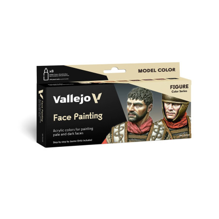 Faces Painting Set (8) by Jaume Ortiz