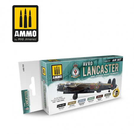 AVRO LANCASTER AND OTHERS NIGHT BOMBERS AIR SET