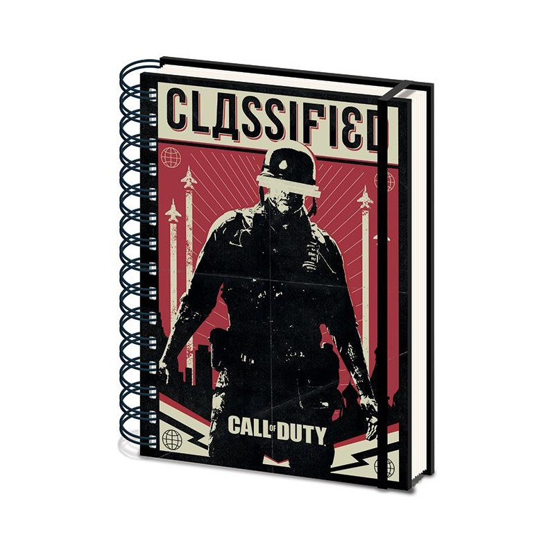 CALL OF DUTY: BLACK OPS COLD WAR (CLASSIFIED) A5 WIRO NOTEBOOK