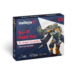 Vallejo Sci-Fi Paint Set by Angel Giraldez (12)